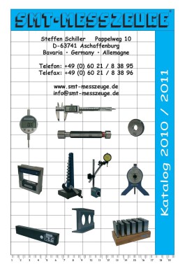 Messzeuge + Lehren Measuring Tools + Precision Gauges Katalog 2010/2011