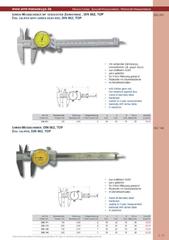 Messwerkzeuge Katalog  Measuring Tools Catalogue 2014/2015  Group 1.11