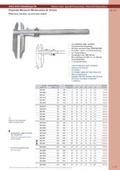 Messwerkzeuge Katalog  Measuring Tools Catalogue 2014/2015  Group 1.34