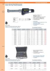 Messwerkzeuge Katalog  Measuring Tools Catalogue 2014/2015  Group 3.34