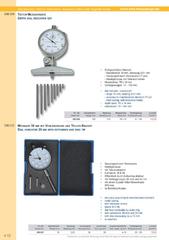 Messwerkzeuge Katalog  Measuring Tools Catalogue 2014/2015  Group 4.12