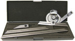 Universal-Winkelmesser-Satz mit 3 Schienen 150 + 200 + 300 mm Best-Nr. 208.000
